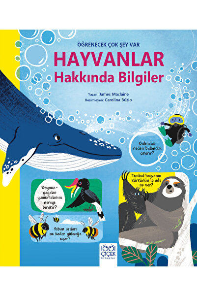 1001 Çiçek Kitaplar Öğrenecek Çok Şey Var - Hayvanlar Hakkında Bilgiler