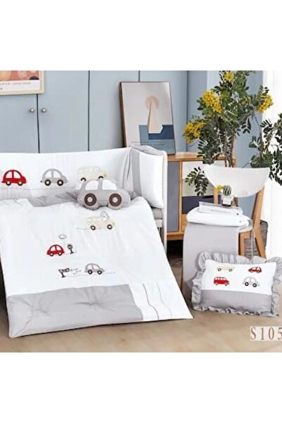 Reiashn مفرش كاري مواليد بحواجز صيفي رصاصي