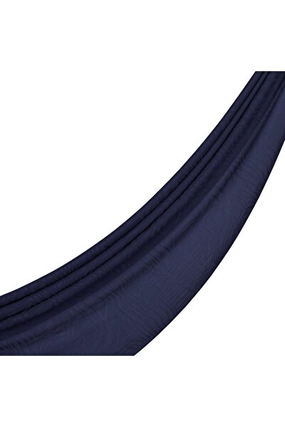 ipekevi Şal cu monogramă - Motiv zebră - Albastru închis