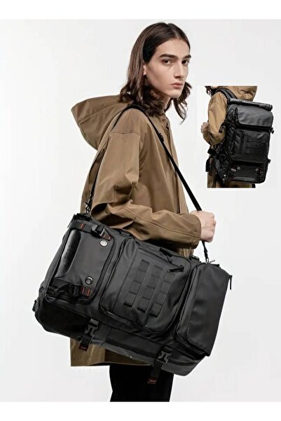 ROAISS حقائب ظهر رجالية حقيبة ظهر رجالية متعددة الوظائف حقيبة أحذية بسعة كبير...