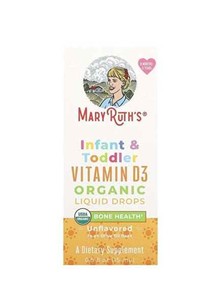 Maryruth's قطرات فيتامين د3 السائلة العضوية للأطفال الرضع والأطفال الصغار، من...