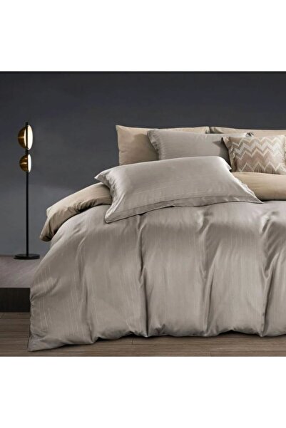 Reiashn Tinsel Secura 100% Cotton Beige Summer Single and a Half Bedspread