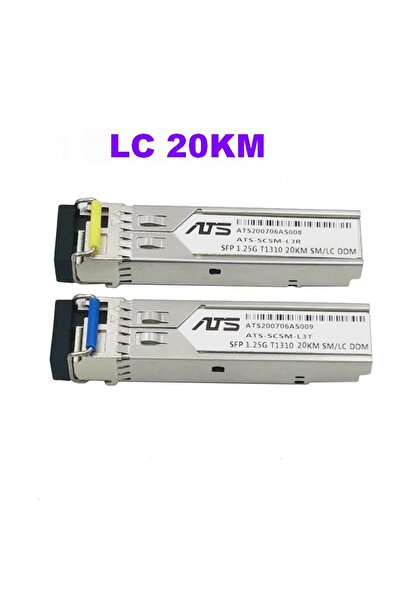 Choice3 1Pair 20KM 1.25G 5KM 20KM LC Simplex Connector SFP Module Single Mode...