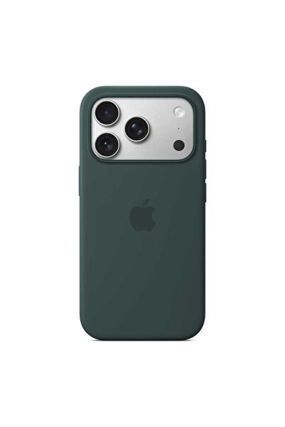 Apple Silicone Case for iPhone 17 Pro Max, Lake Green
