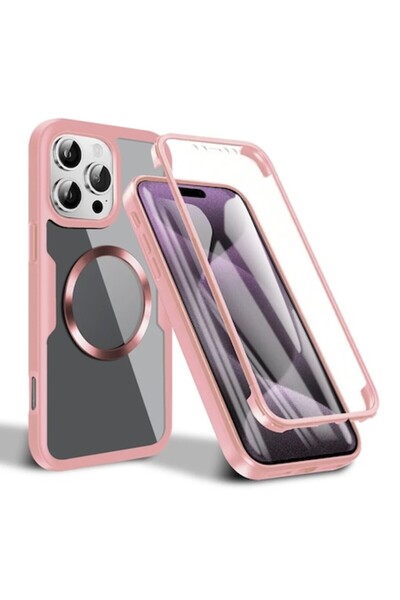 Techsuit Carcasă de telefon compatibilă cu iPhone 16 Pro + Protector de ecran...