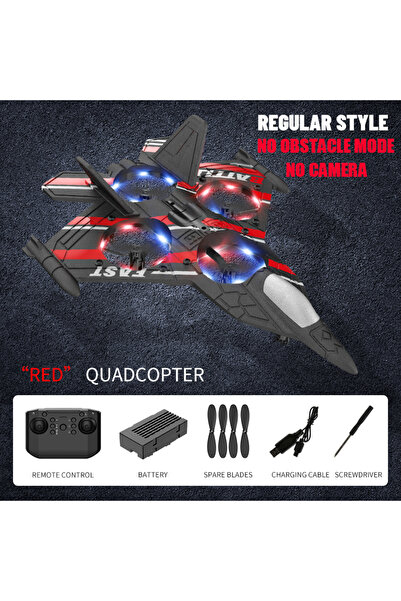 Choice طائرة حمراء تعمل بالتحكم عن بعد مزودة بكاميرا وطائرة هليكوبتر مقاتلة ل...