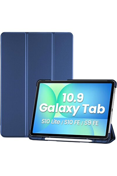 HYX Smart Case for Galaxy Tab S10 Lite/S10 FE/S9 FE 10.9 inch - Navy