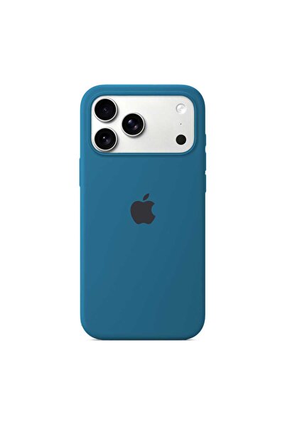 Apple Silicone Case for iPhone 17 Pro, Pacific Green