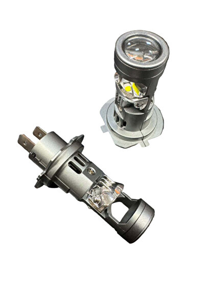 lumixauto Set of 2 LED Bulbs H7 with Lens, 180 W, 18000 LM, 12 V, 6000 K – CANBUS