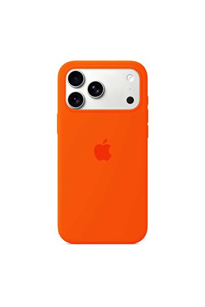 Apple Silicone Case for iPhone 17 Pro, Molten Ember