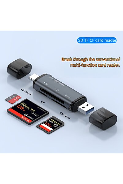 Choice ADS-318 1 PC Multi-function card reader, suitable for mobile phones, computers and tablets, supporti
