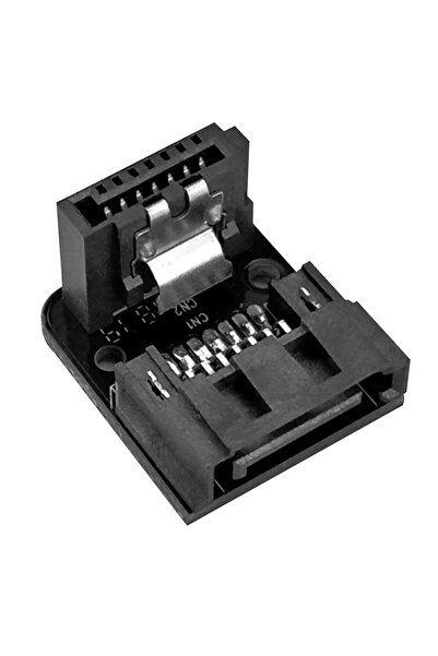 Choice Positive Direction SATA 7Pin Female To 7pin Male Adapter 90 Degree Ang...