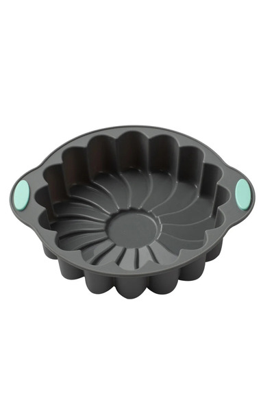 Choice قطعة واحدة من قالب كيك سيليكون على شكل تاج زهرة من YHua، أدوات خبز الك...