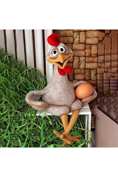 Choice قطعة واحدة من تمثال ديك مضحك مصنوع من الراتنج الإبداعي لحيوان النحت لل...