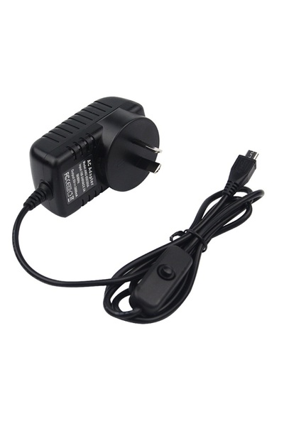 Choice AU 5V 3A Raspberry Pi 3 Model B+ Power Supply Micro USB Port Power Adapter AC Switch EU US UK AU Plu
