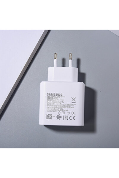 Samsung Only EU plug white Original 45W PD Charger Super Fast Charging For A55 A56 C55 S25 Ultra S24 S23 S