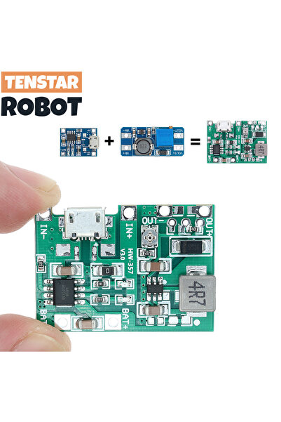 Choice لوحة شاحن بطارية ليثيوم أيون 18650 3.7 فولت 4.2 فولت وحدة تعزيز DC-DC ...