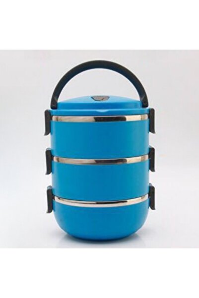 Choice صندوق غداء دائري معزول متعدد الطبقات من الفولاذ المقاوم للصدأ بألوان ع...