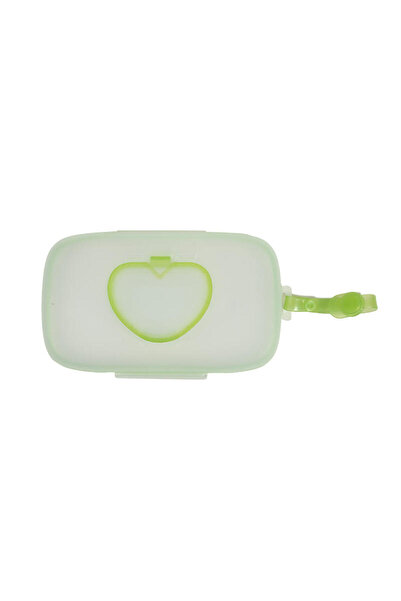 Choice موزع مناديل مبللة للأطفال باللون الأخضر، علبة مناديل مبللة محمولة قابل...