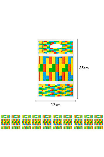 Choice ٢٠ قطعة من أكياس هدايا حفلات مكعبات البناء، أكياس هدايا، تغليف هدايا ا...