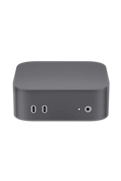 Choice Black Easy Install Wear-resistant Waterproof Silicone Protective Case for Mac Mini M4/M4 Pro 2024 Pr