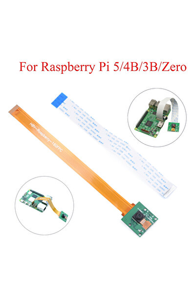 Choice Raspberry Pi 5 Camera Module 5MP Webcam For Raspberry Pi 5 4B 3B+ 2B Zero W With Replaceable Dedi...