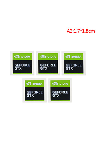 Choice ملصق ديكور سطح المكتب للكمبيوتر المحمول NVIDIA GTX GEFORCE IRIS مكون م...