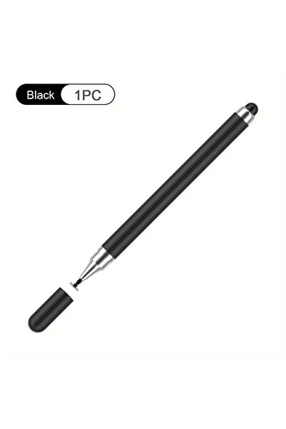 Choice black 2in1 Stylus Pen Universal Drawing Tablet Capacitive Screen Touch Pens for Mobile Android Phone