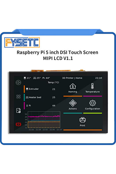 Choice FYSETC HDMI5 HDMI Touch Screen 5INCH DSI Screen MIPI LCD V1.1 Display Voron 3D Printer Parts For ...
