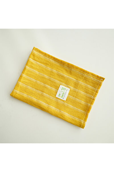 Choice3 50x30 cm Yellow japanese Retro Stripe Tablecloth Placemats Table Mat ...