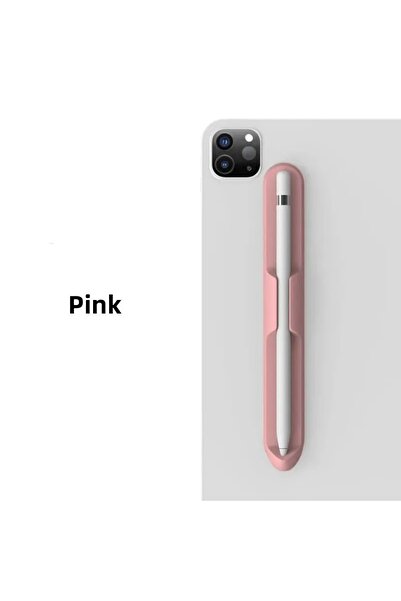 Choice Pink Pencil Holder Silicone Tablet Stylus Pen Slot for Pencil 1 Or 2 G...