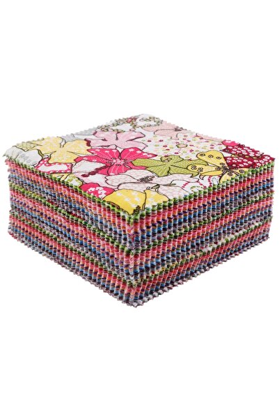 Choice 12.8x12.8cm 100Pcs 12.8x12.8cm Thin Plain Weave Cotton Fabric,Low Dens...