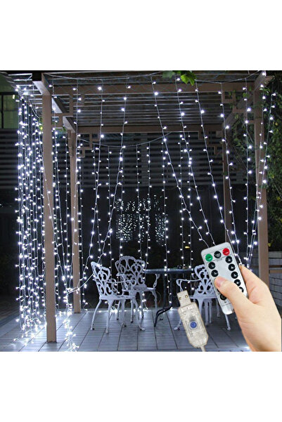 Choice ستارة خرافية LED بيضاء بطول 6 أمتار/3 أمتار مزودة بمصباح رأس السنة وأض...