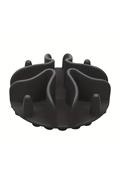 Choice وعاء طعام بطيء من السيليكون الناعم من قطعة واحدة باللون الأسود - يحفز ...