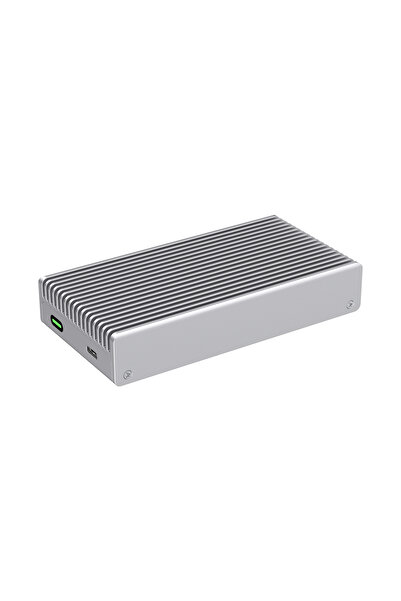 Choice MC40-Silver 40Gbps M.2 NVMe USB 4.0 SSD Enclosure Thunderbolt USB-C SS...