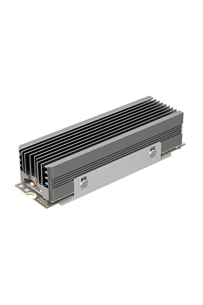 Choice black TEUCER M.2 NVMe 2280 SSD Heatsink Dual Copper Tube High Efficiency Radiator with Double-sided