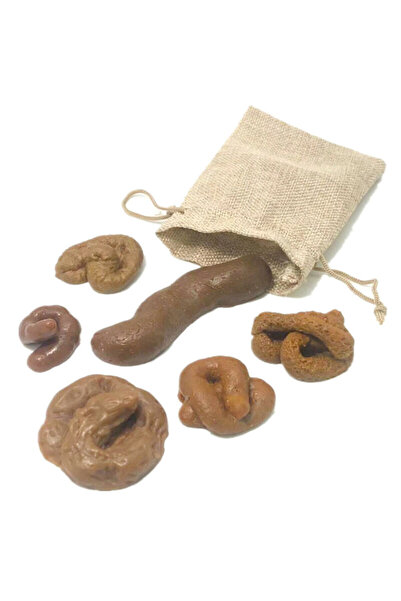 Choice 6 قطع من مقالب براز الكلاب الناعمة والواقعية المزيفة، نكتة مضحكة، هدية...