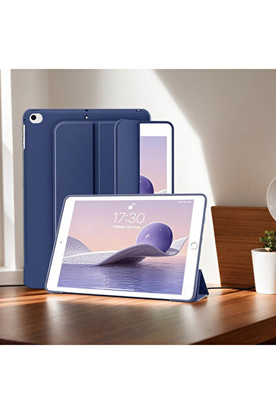 Choice جراب أزرق بحري لجهاز iPad الجيل السادس / الخامس مقاس 9.7 بوصة (2018/20...