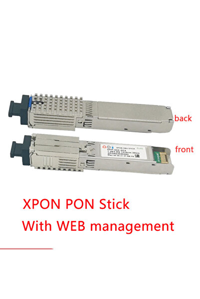 Choice1 XPON PON STICK EPON GPON XPON SFP ONU Stick With MAC SC Connector DDM...