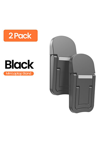 Choice حامل كمبيوتر محمول ذاتي اللصق من شركة Elough باللون الأسود قابل للتعدي...