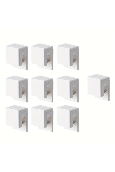 Choice 10 قطع 3/5/10 قطع حامل فرشاة أسنان بدون ثقب حامل معجون أسنان مثبت على الحائط حامل رف تخزين منظم