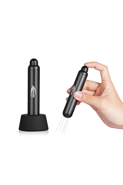 Choice أداة IKAPE WDT السوداء، موزع مسحوق الإسبريسو المغناطيسي، أدوات باريستا...