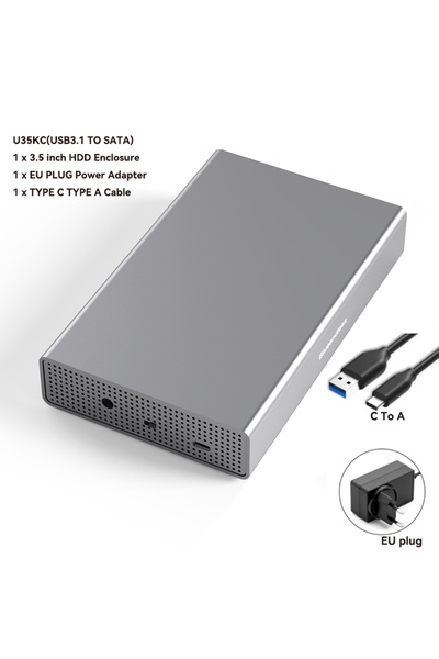 Choice U35KC-EU PLUG Blueendless 3.5'' HDD Case SATA to USB 3.0 Adapter Exter...