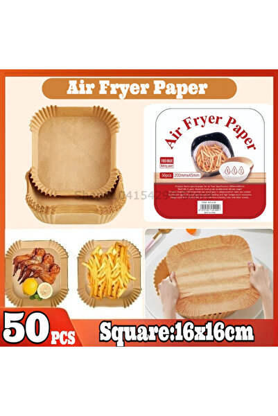 Choice 50 Packs of Non Stick Paper Lined with Air Fryer for Baking and Microw...