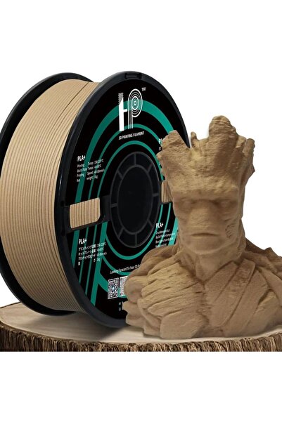 Choice1 خيوط طابعة ثلاثية الأبعاد HP3DF خشبية بلون الخشب مقاس 1.75 مم، وزن 1 كجم، 1.75 مم، ناعمة 100% بدون فقاعات، تناسب معظم أنواع FDM