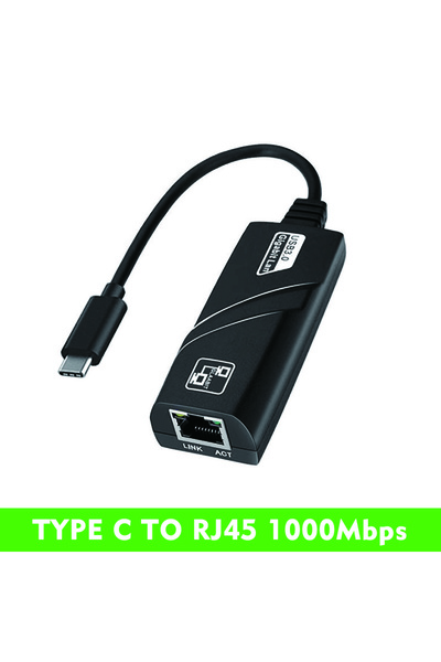 Choice Type C-1000M 100/1000Mbps Gigabit USB 3.0 Type C USB To Rj45 LAN Ether...