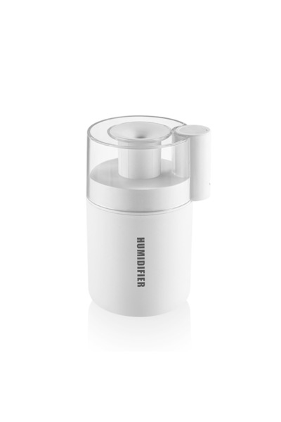 Choice مرطب هواء صغير أبيض 180 مل مع موزع كهربائي للزيوت العطرية الأساسية بمنفذ USB وصانع رذاذ كبير