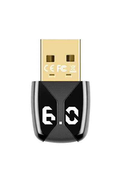 Choice Bluetooth 6.0 USB Bluetooth 6.0 Adapter Dongle Wireless Bluetooth Transmitter Receiver for PC Laptop