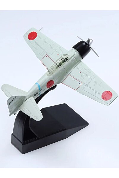 Choice نموذج طائرة A6M Zero بمقياس 1/72 من المعدن المصبوب كهدية باللون البيج