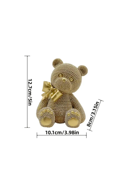 Choice قطعة واحدة من الدببة ذات النقاط البيضاء والملونة الإبداعية، هدية مثالي...